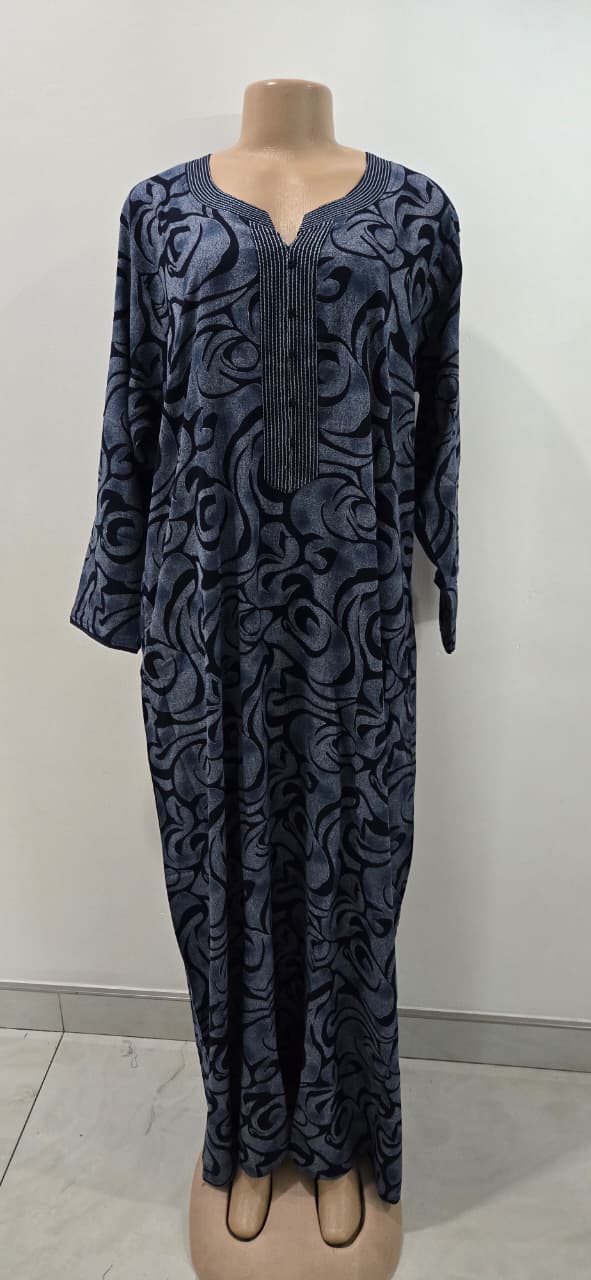 Viscose Kaftan XL Long Sleeve - Image 4