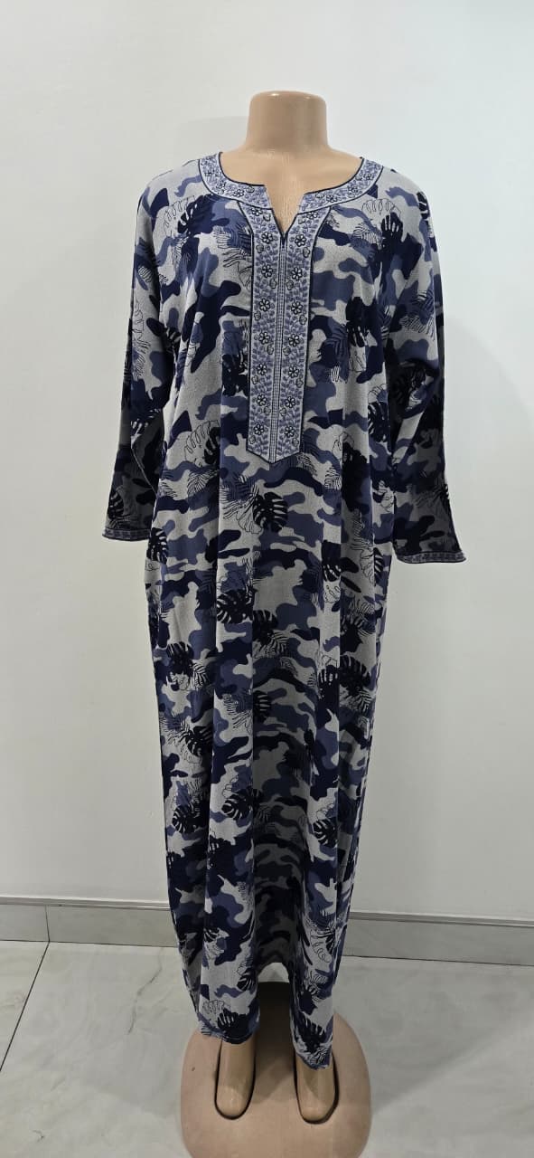 Viscose Kaftan LARGE Long Sleeve