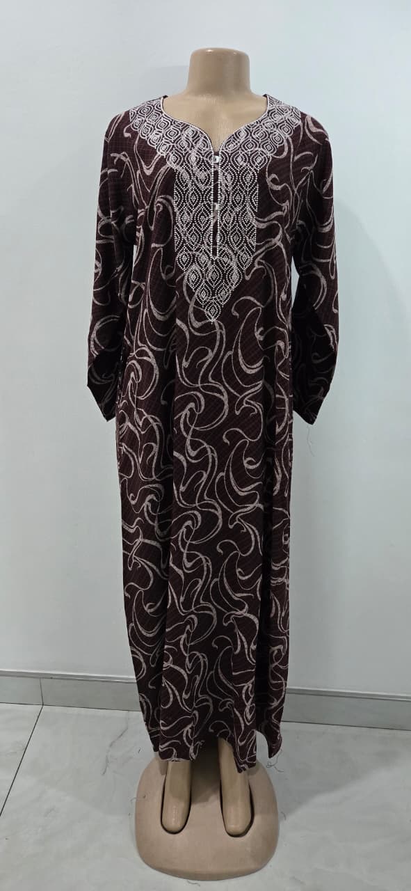 Viscose Kaftan LARGE Long Sleeve - Image 2