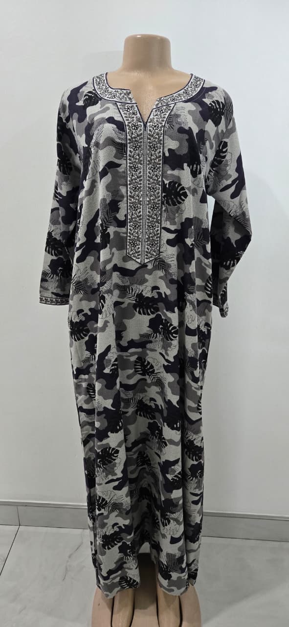 Viscose Kaftan LARGE Long Sleeve - Image 5