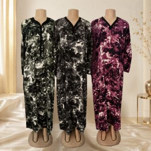 Satin Tie-dye - long-sleeved